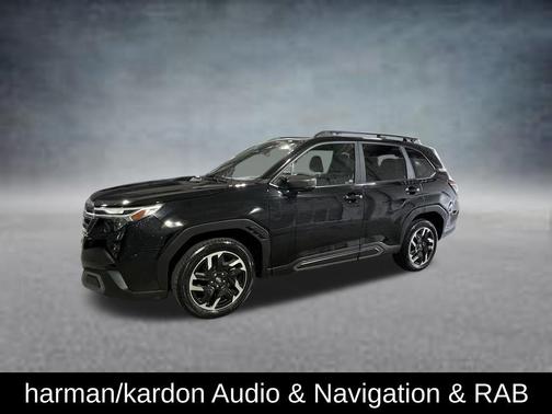Crystal Black Silica 2025 Subaru Forester Limited