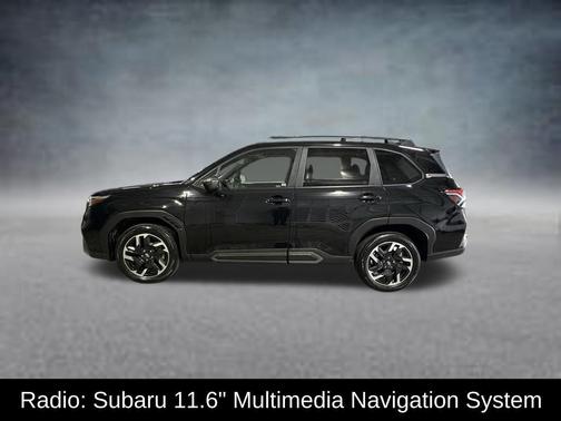 Crystal Black Silica 2025 Subaru Forester Limited