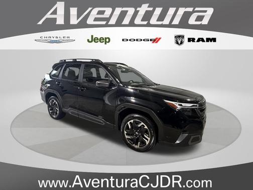 Crystal Black Silica 2025 Subaru Forester Limited