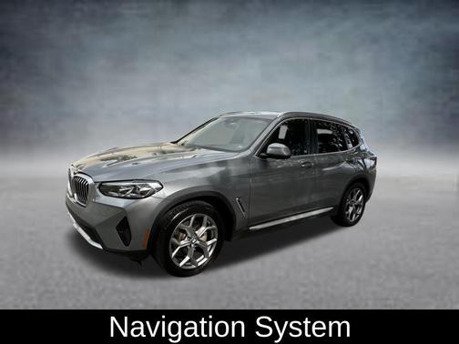 Gray Metallic 2024 BMW X3 sDrive30i