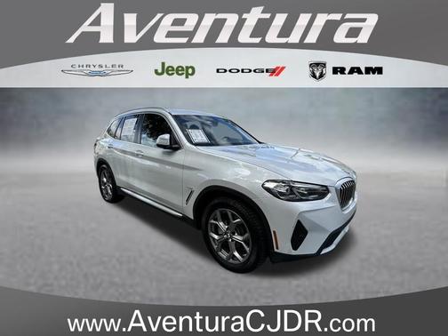White Metallic 2024 BMW X3 sDrive30i