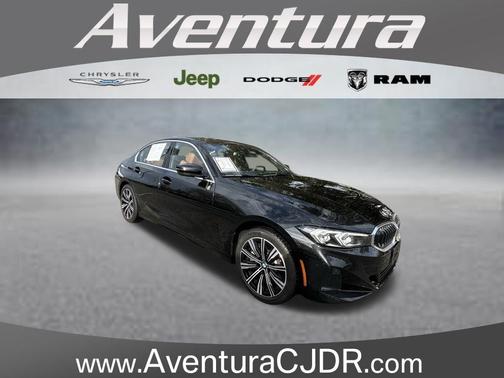 Black Sapphire Metallic 2025 BMW 330 i xDrive