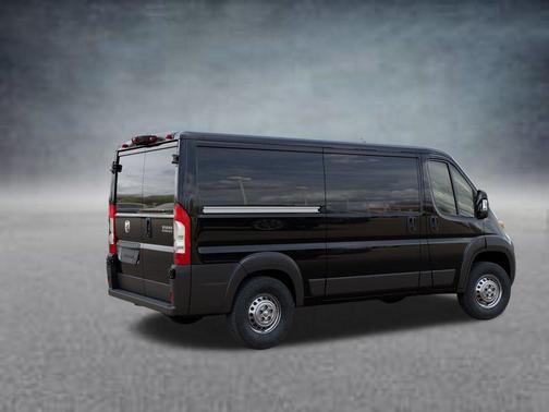 Black Clearcoat 2026 RAM ProMaster 1500 Low Roof