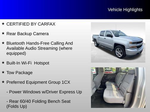 2018 Chevrolet Silverado 1500 Custom