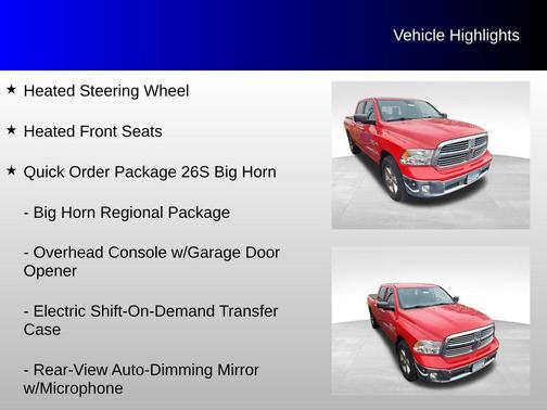 2016 RAM 1500 Big Horn