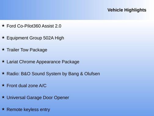 2021 Ford F-150 Lariat