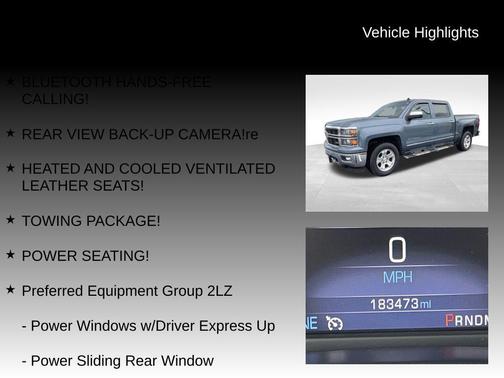2014 Chevrolet Silverado 1500 LTZ