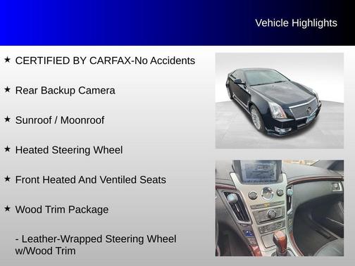 2011 Cadillac CTS Premium