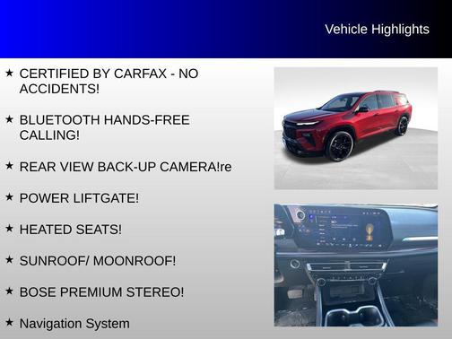 2024 Chevrolet Traverse RS