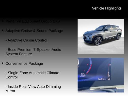2025 Chevrolet Trailblazer RS
