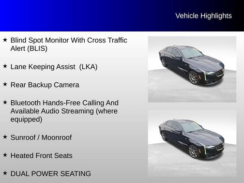 2021 Cadillac CT4 Premium Luxury