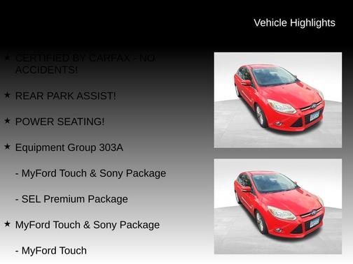 2012 Ford Focus SEL