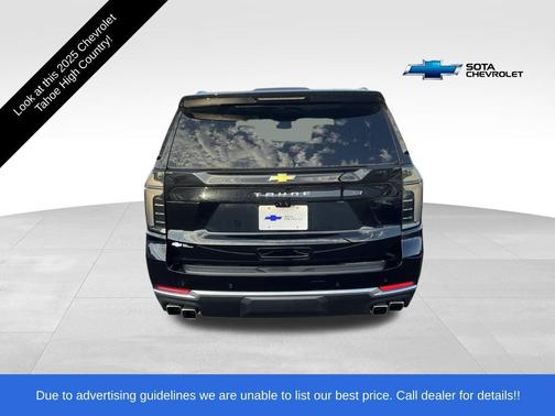 2025 Chevrolet Tahoe 4WD High Country