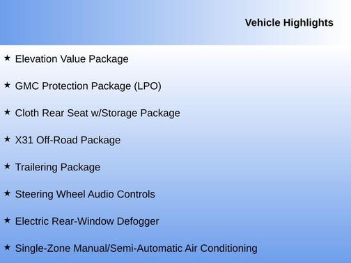 2020 GMC Sierra 1500 Elevation