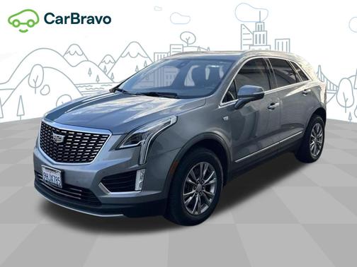 Satin Steel Metallic 2021 Cadillac XT5 FWD Premium Luxury