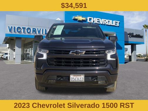 Dark Ash Metallic 2023 Chevrolet Silverado 1500 RST