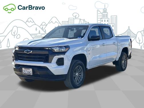 Summit White 2023 Chevrolet Colorado 2WD LT