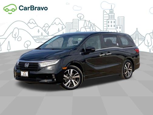 Crystal Black Pearl 2024 Honda Odyssey Touring