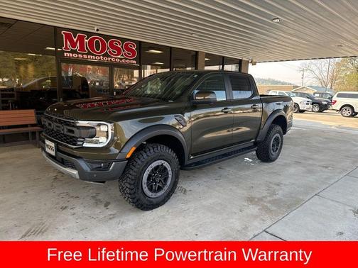 Green Metallic 2026 Ford Ranger Raptor