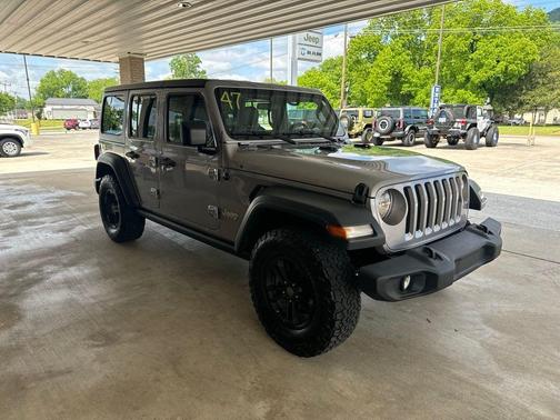 Billet Silver Metallic Clearcoat 2018 Jeep Wrangler Unlimited Sport