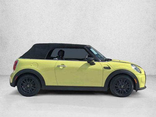 Zesty Yellow 2024 MINI Convertible Cooper