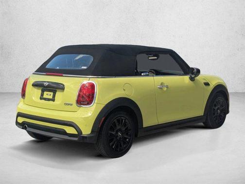 Zesty Yellow 2024 MINI Convertible Cooper