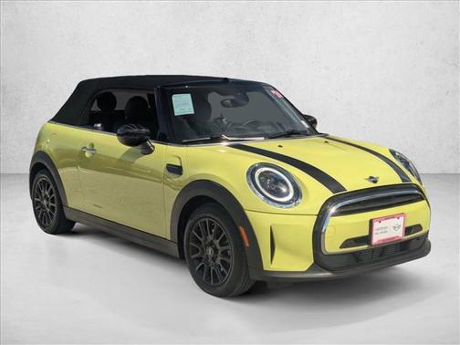 Zesty Yellow 2024 MINI Convertible Cooper