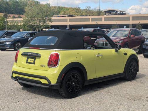 Zesty Yellow 2024 MINI Convertible Cooper