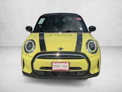 Zesty Yellow 2024 MINI Convertible Cooper