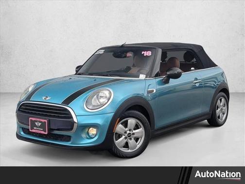 Caribbean Aqua Metallic 2018 MINI Convertible Cooper