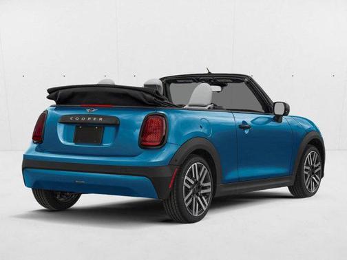 Icy Sunshine Blue Metallic 2026 MINI Convertible Cooper