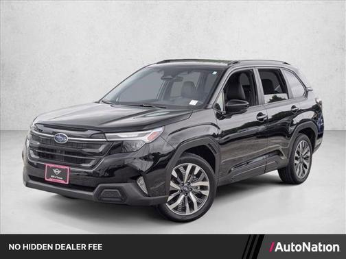 Crystal Black Silica 2025 Subaru Forester Touring