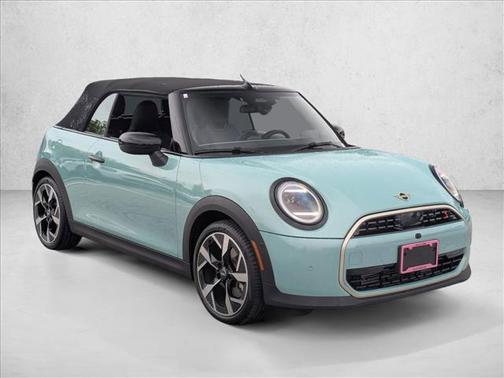 Ocean Wave Green Metallic 2025 MINI Convertible Cooper S