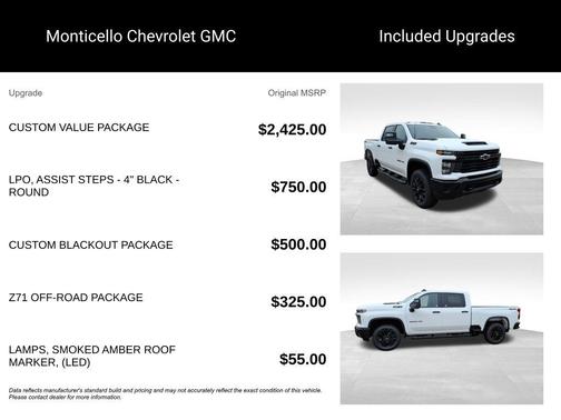 2026 Chevrolet Silverado 2500 Custom