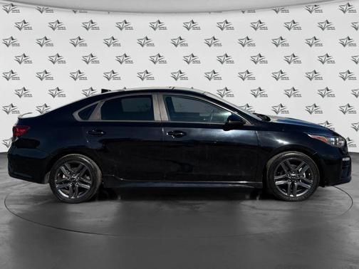 Black 2021 Kia Forte GT-Line