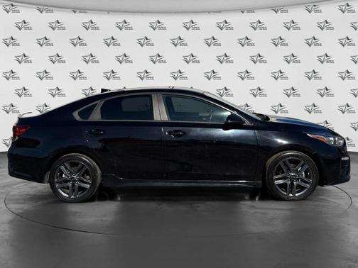 Black 2021 Kia Forte GT-Line