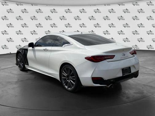 White 2017 INFINITI Q60 3.0t Sport