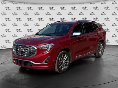 Red 2018 GMC Terrain Denali