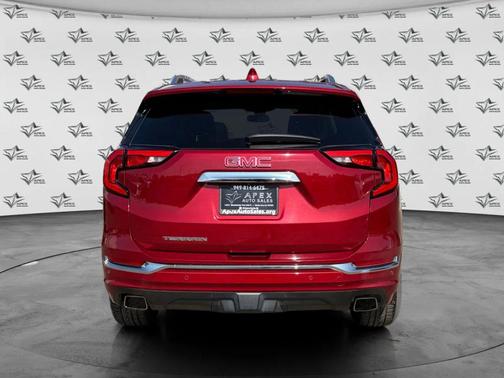 Red 2018 GMC Terrain Denali