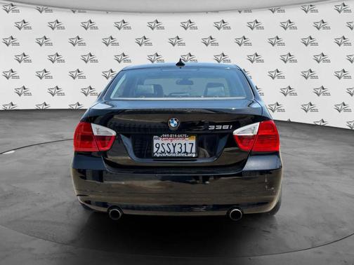 Black 2007 BMW 335 335i Sedan 4D