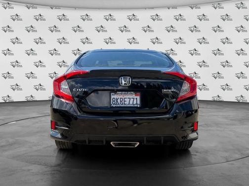 Black 2019 Honda Civic Sport