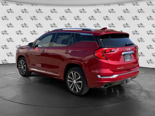 Red 2018 GMC Terrain Denali