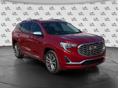 Red 2018 GMC Terrain Denali