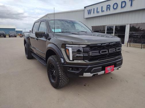 Shelter Green 2026 Ford F-150 Raptor