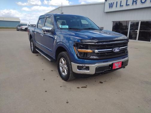 Atlas Blue Metallic 2024 Ford F-150 XLT