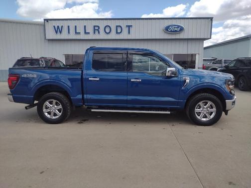 Atlas Blue Metallic 2024 Ford F-150 XLT