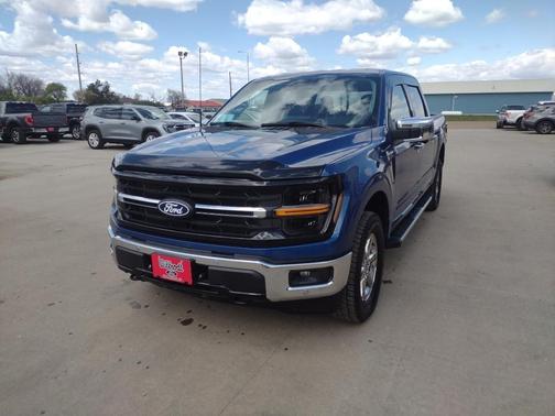 Atlas Blue Metallic 2024 Ford F-150 XLT