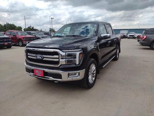 Agate Black Metallic 2024 Ford F-150 Lariat