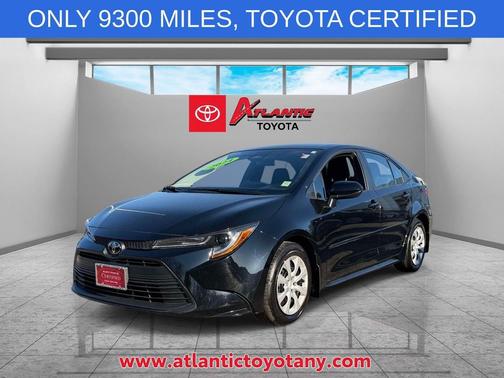 Midnight Black Metallic 2024 Toyota Corolla LE