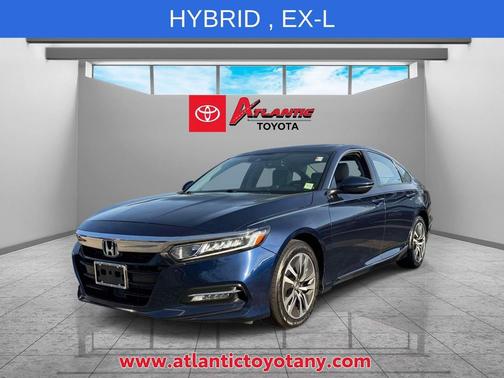 Obsidian Blue Pearl 2019 Honda Accord Hybrid EX-L